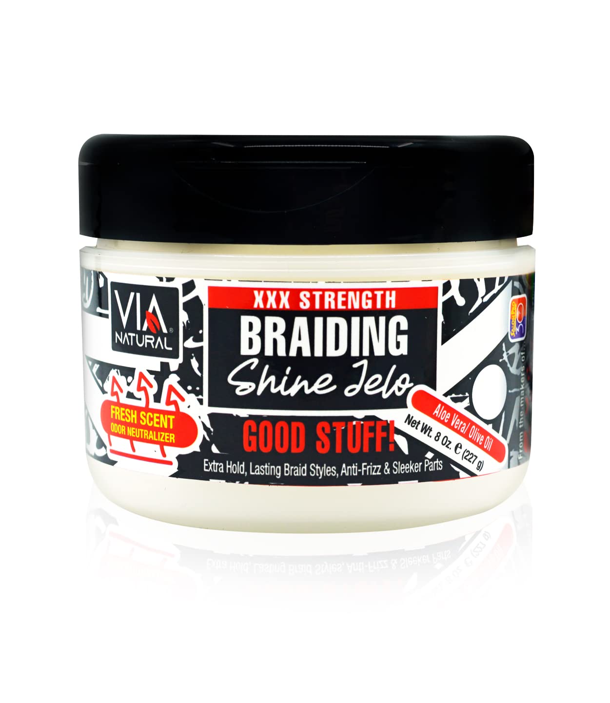 Via Natural Estilo libre Braid Shine Jelo