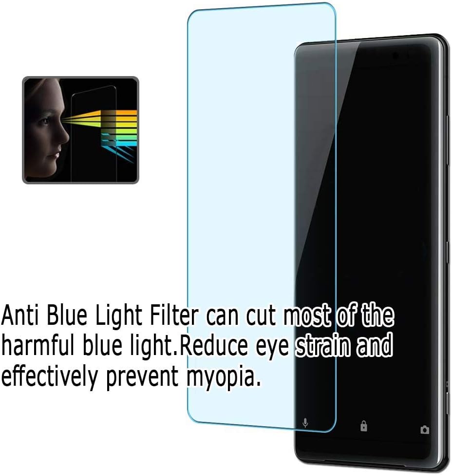 Paquete de 3 protectores de pantalla anti luz azul, compatibles con ZOOM Handy Video Recorder Q2n-4K TPU Guard (no protectores de vidrio templado)