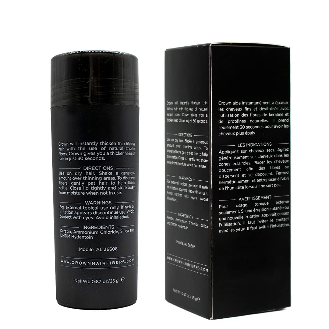 para cabello adelgazante (GRAY)  Espesa instantáneamente el cabello adelgazante o calvo para hombres y mujeres  Botella de 0.87 oz25 g  El mejor