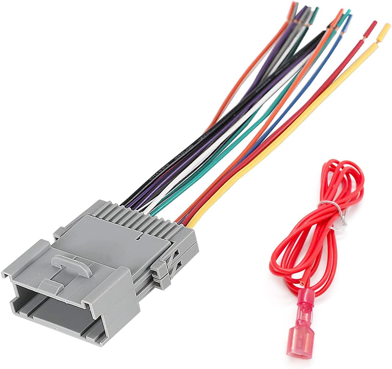 Reemplazo para GM Chevy Silverado, Chevrolet Suburban, GMC Sierra, Buick, Pontiac, Hummer Aftermarket Stereo Radio Cable Arnés Adaptador
