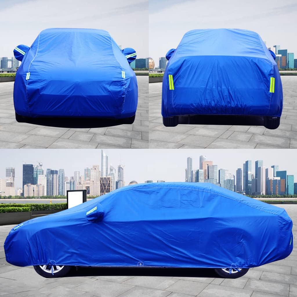 Funda para automóvil compatible con Nissan Almera (N16 2000-2008) de 4 puertas, impermeable, para todo tipo de clima, para exteriores e interiores,