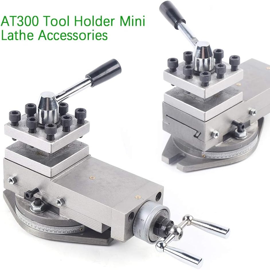AT300 – Soporte de montaje de poste de metal para torno