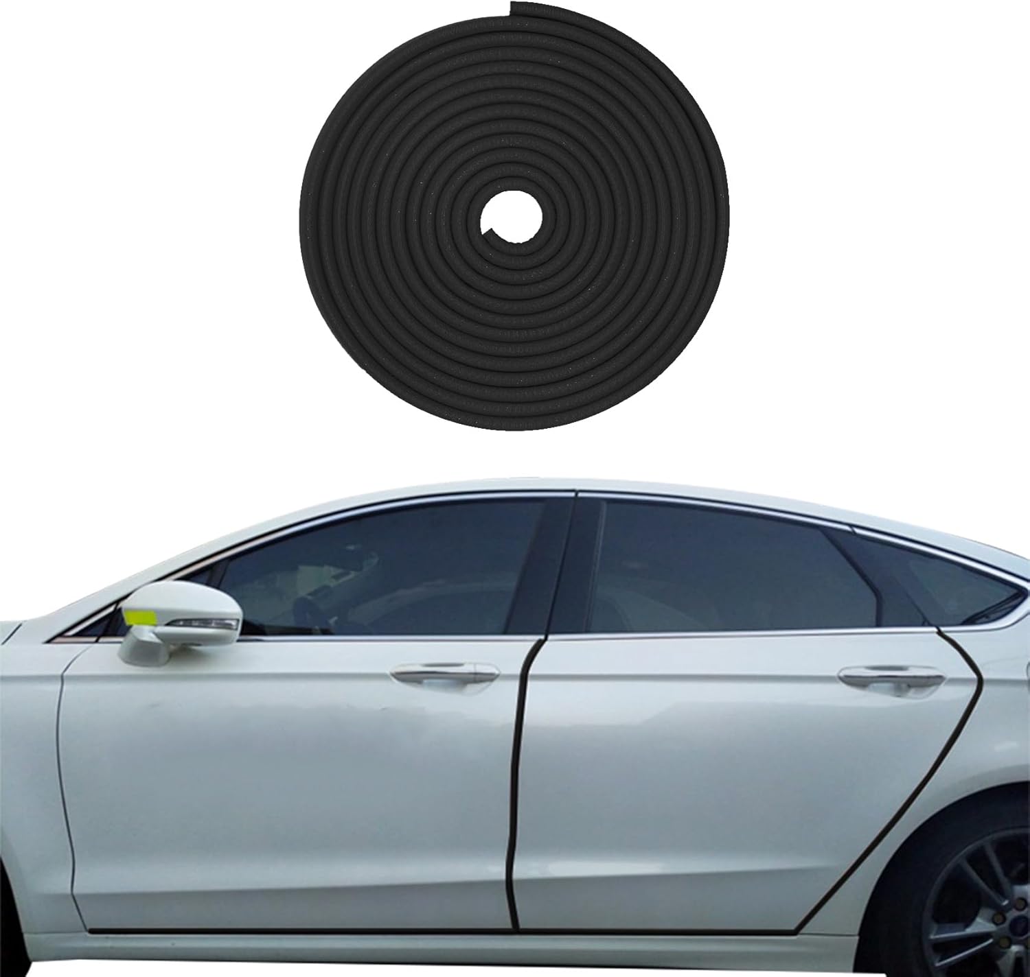 Protector de borde de puerta de automóvil, protector de puerta de automóvil de 16 pies, borde de puerta de automóvil, protector de arañazos para