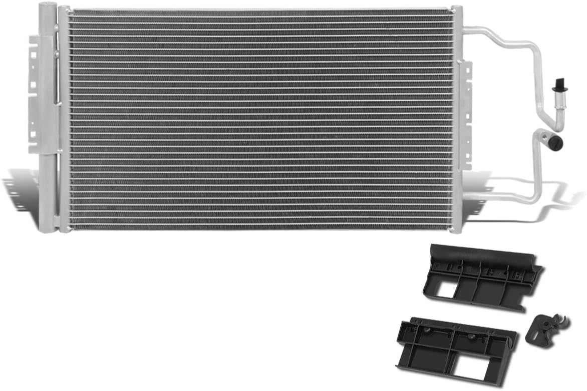 DNA Motoring OEM-CDS-3474 3474 Condensador de aluminio del aire acondicionado del AC