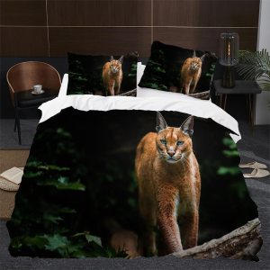 Dark Green Big Floppa California King Duvet Cover Animal Print Bedding Soft Microfiber Comforter Cover and 2 Pillow Shams 20″X36″, Bed Set Duvet Dark Green Big Floppa California King Duvet Cover Animal Print Bedding Soft Microfiber Comforter Cover and 2 Pillow Shams 20″X36″, Bed Set Duvet
