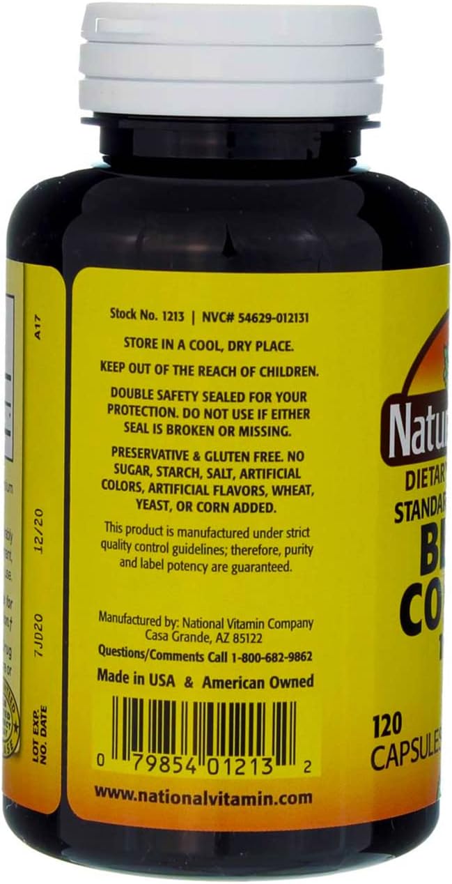 Nature’s Blend Negro Cohosh CP 160MG 120, 079854012132