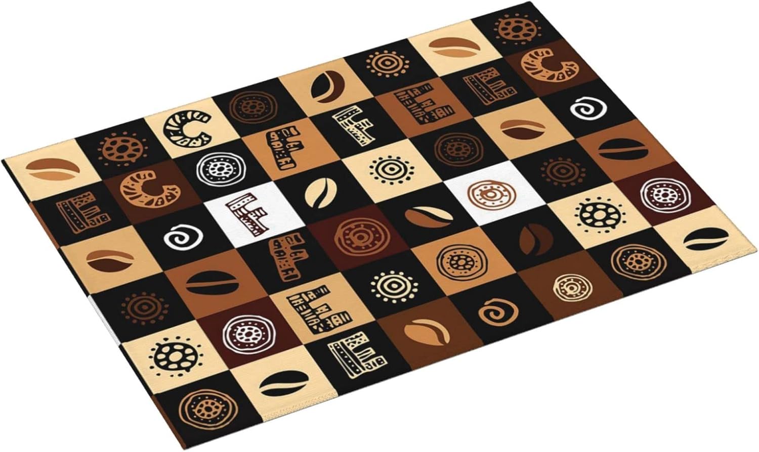 Tapete de secado de platos de café de celosía para encimera de cocina, extra grande, absorbente, microfibra de secado rápido, accesorios de 18 x 24