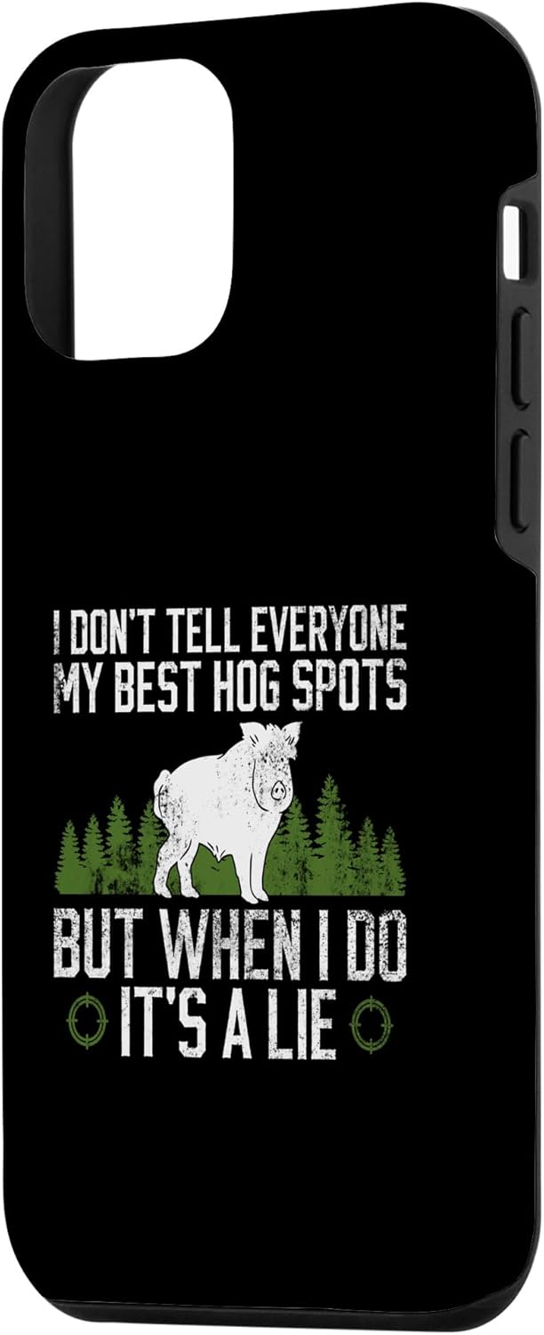 iPhone 12 mini Bor Hunting Design For Pig Hunting Case