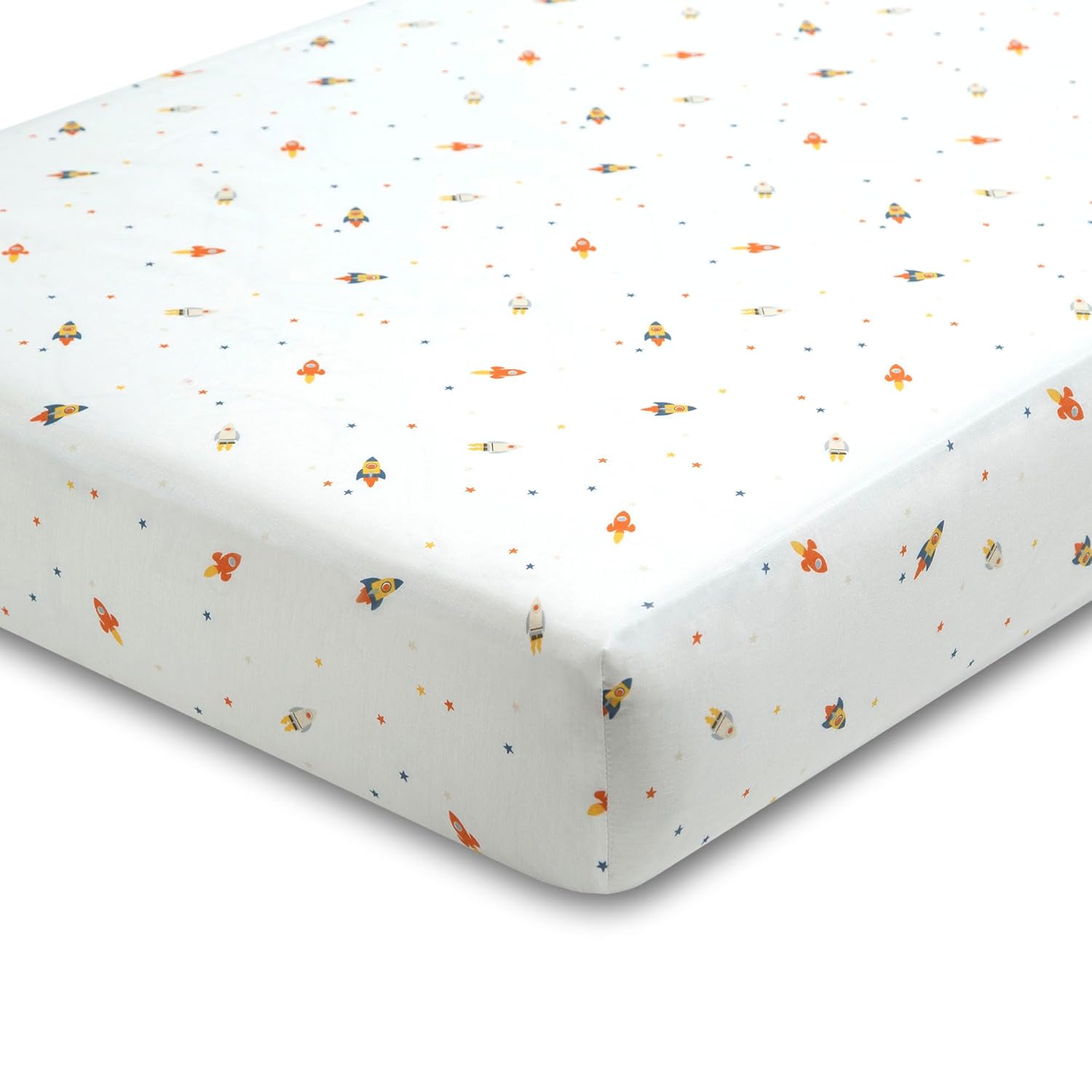 Delta Children Sábanas bajeras para cuna para niñas y niños, sábana para cuna estándar para colchón de cuna y de niño pequeño, 28 x 52 pulgadas