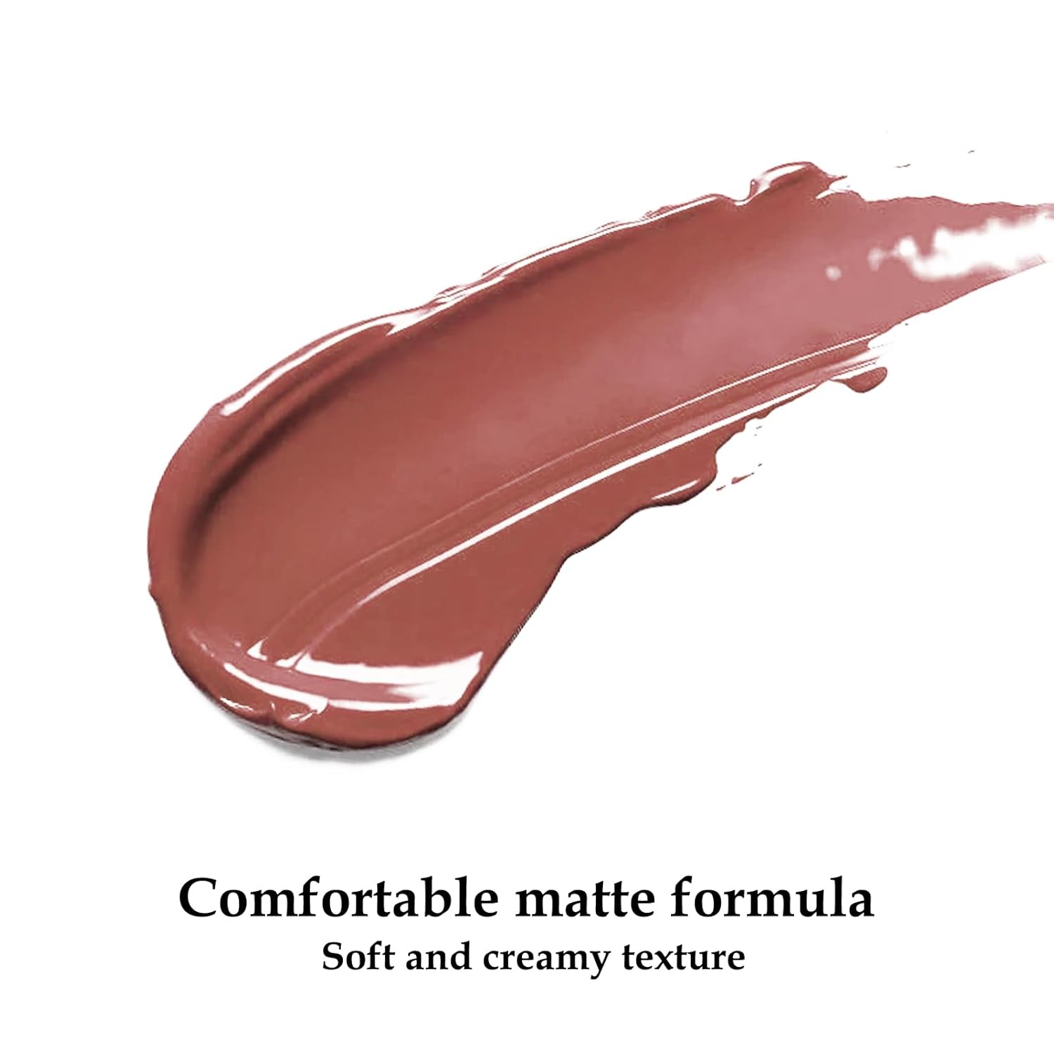 Boobeen Lápiz labial líquido mate, terciopelo mate altamente pigmentado, labial líquido en crema, impermeable, antiadherente, brillo de labios para