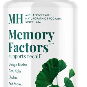 MICHAEL’S Health Naturopathic Programs Factores de memoria – 90 tabletas vegetarianas – Proporciona nutrición de memoria y cognición – Kosher – 20 MICHAEL’S Health Naturopathic Programs Factores de memoria – 90 tabletas vegetarianas – Proporciona nutrición de memoria y cognición – Kosher – 20