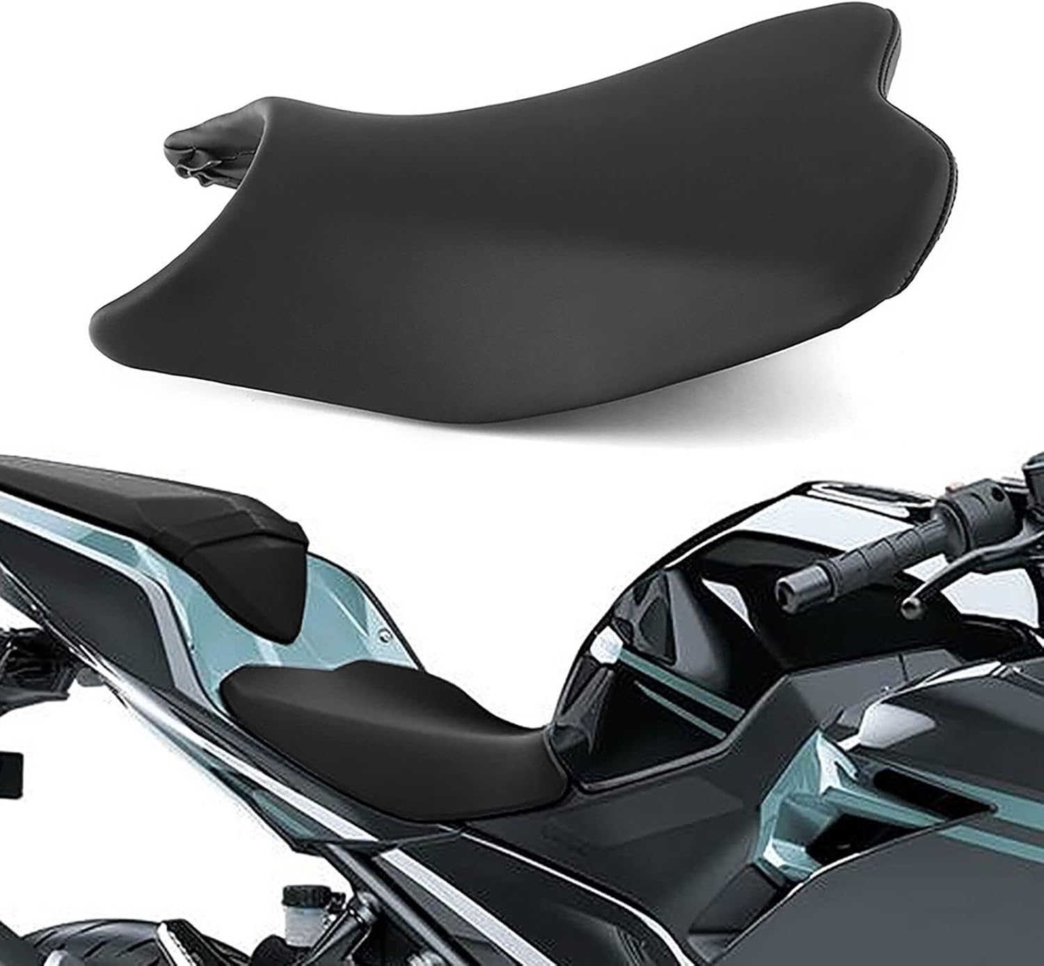 TCMT Asiento delantero del conductor apto para Kawasaki Ninja 400 EX400 2018-2024 Z400 2019-2024 Reemplazo 99994-1041