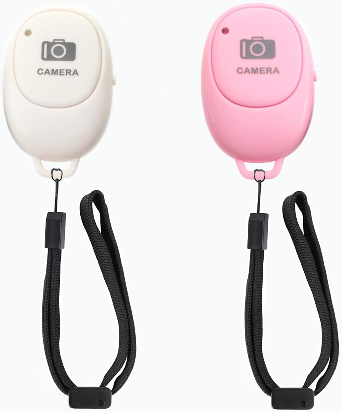 Control remoto para cámara de teléfono (paquete de 2) para fotos y videos, cámara inalámbrica con disparador remoto compatible con iPhoneteléfono