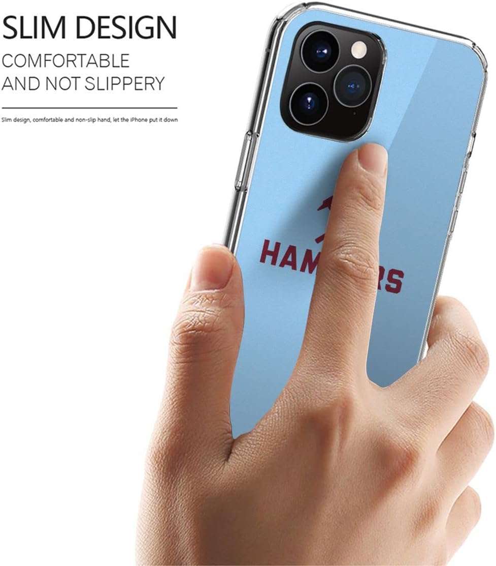 Funda para teléfono Martillos Accesorios West Cover Jamón Protect a prueba de golpes TPU compatible con iPhone 15 14 Pro Max 13 12 Mini 11 X Xs Xr 8
