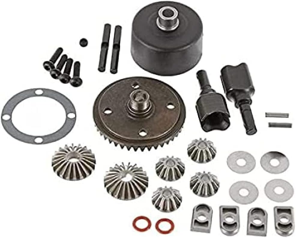ARRMA Diff Set 43T Espiral, Delantero O Trasero AR220041, Gris, Hombres