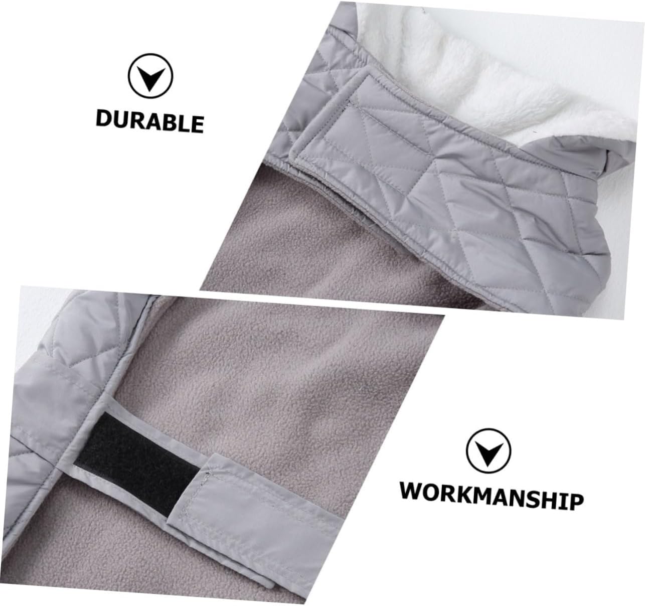 NOLITOY Ropa para mascotas Abrigo de invierno para mascotas, ropa de nieve para perros, ropa cálida para mascotas, senderismo, abrigos para perros,