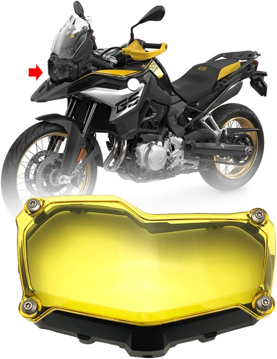 for BM-&W F750GS F850GS F 850 GS F850GS ADV Adventure 2018-2022 2020 2021 Motorcycle Headlight Guard Grille Grill Cover Protector Headlight Mesh