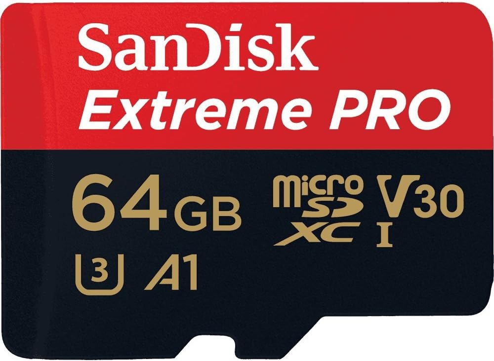 Sandisk Extreme Pro – Tarjeta de memoria 4K de 64 GB para GoPro Hero 6, Fusion, Hero 5, Karma Drone, Hero 4, Session, Hero 3, 3+, Hero + Black –
