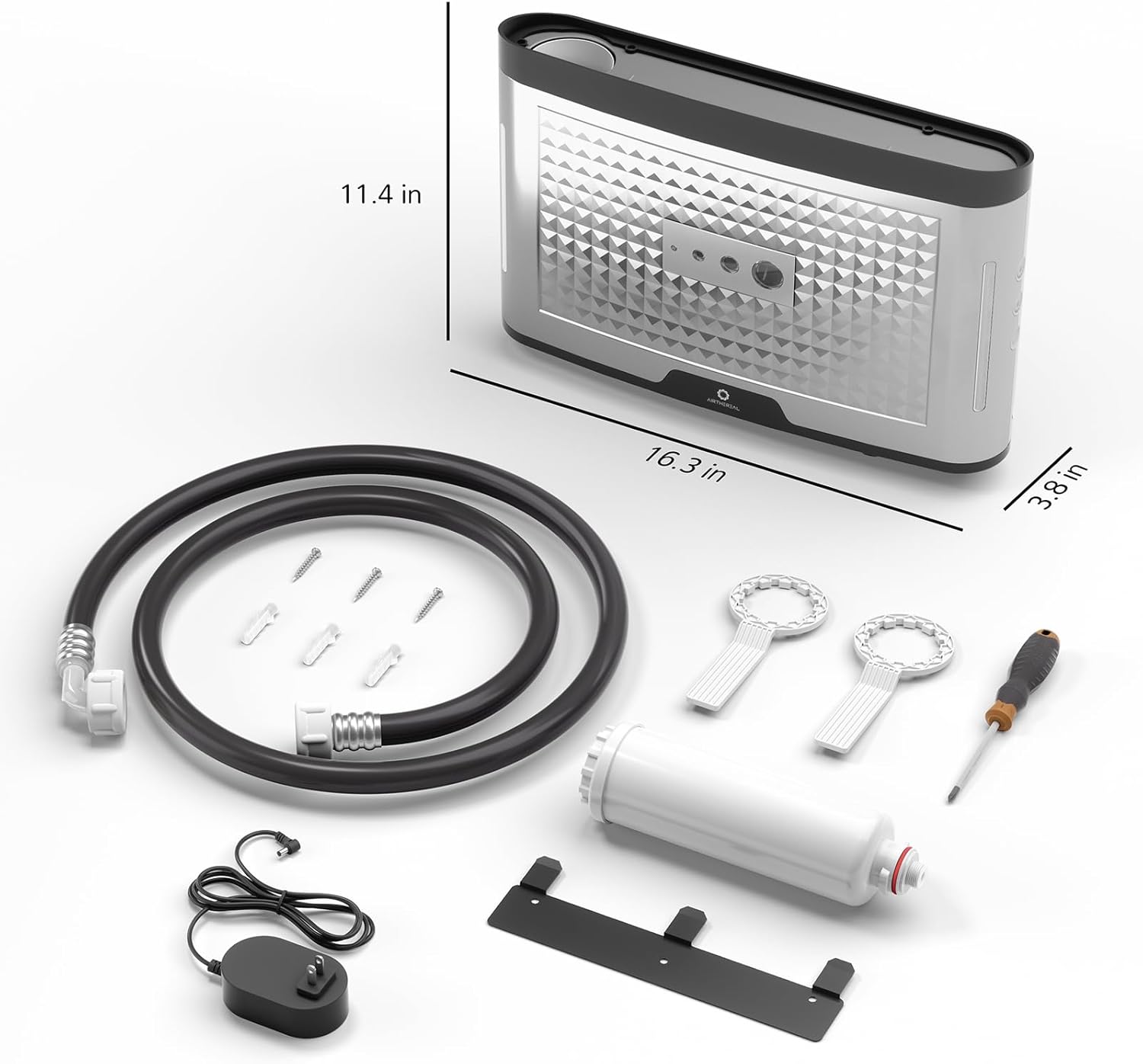 AIRTHEREAL AH20K Sistema de lavandería con ozono – Generador de ozono para lavadora, dispositivo de agua con ozono – Desinfecta y lava la ropa con
