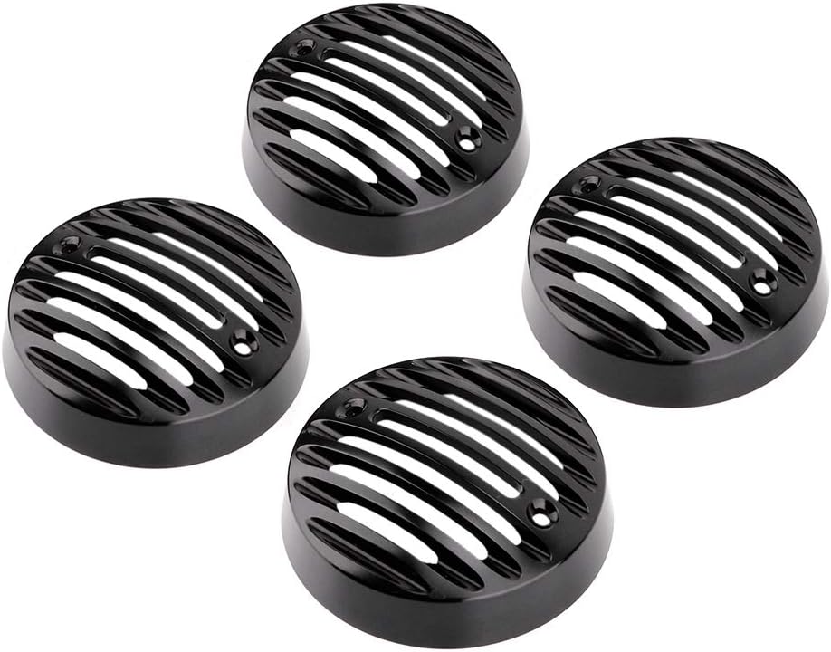 Akozon Cubierta protectora de luz intermitente negra para Royal Enfield Classic 500