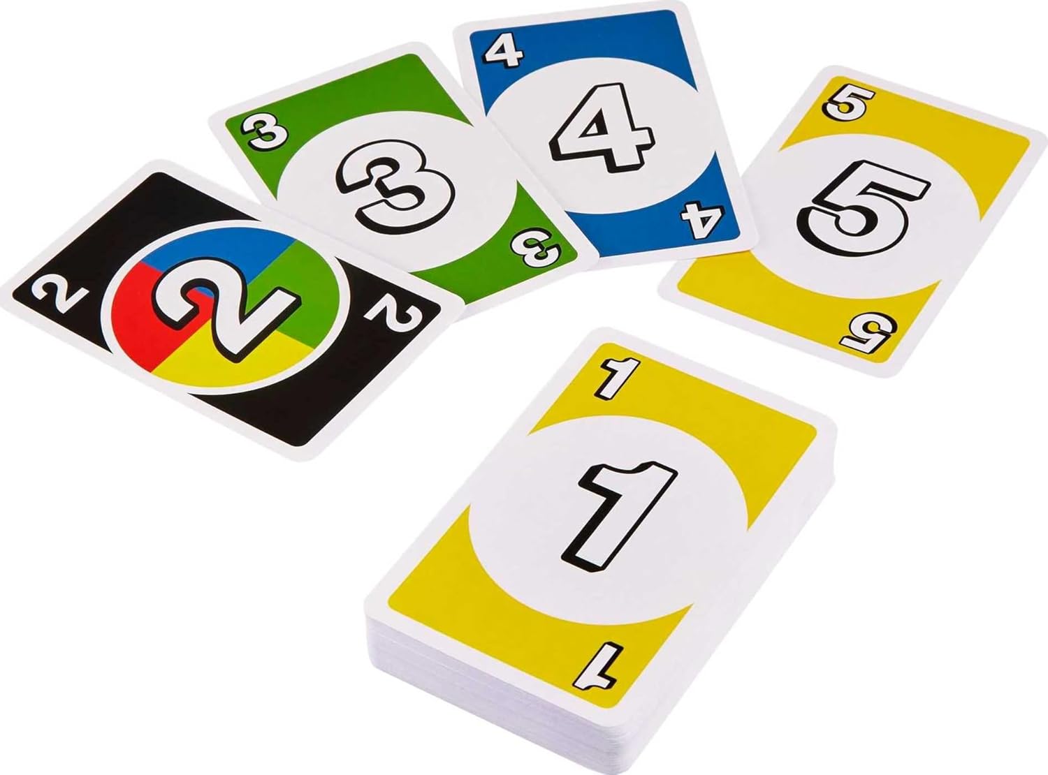 Mattel Games Juego de 3 juegos de cartas, UNO, DOS segunda edición y Skip-Bo, juegos de viaje y camping en caja de lata de almacenamiento