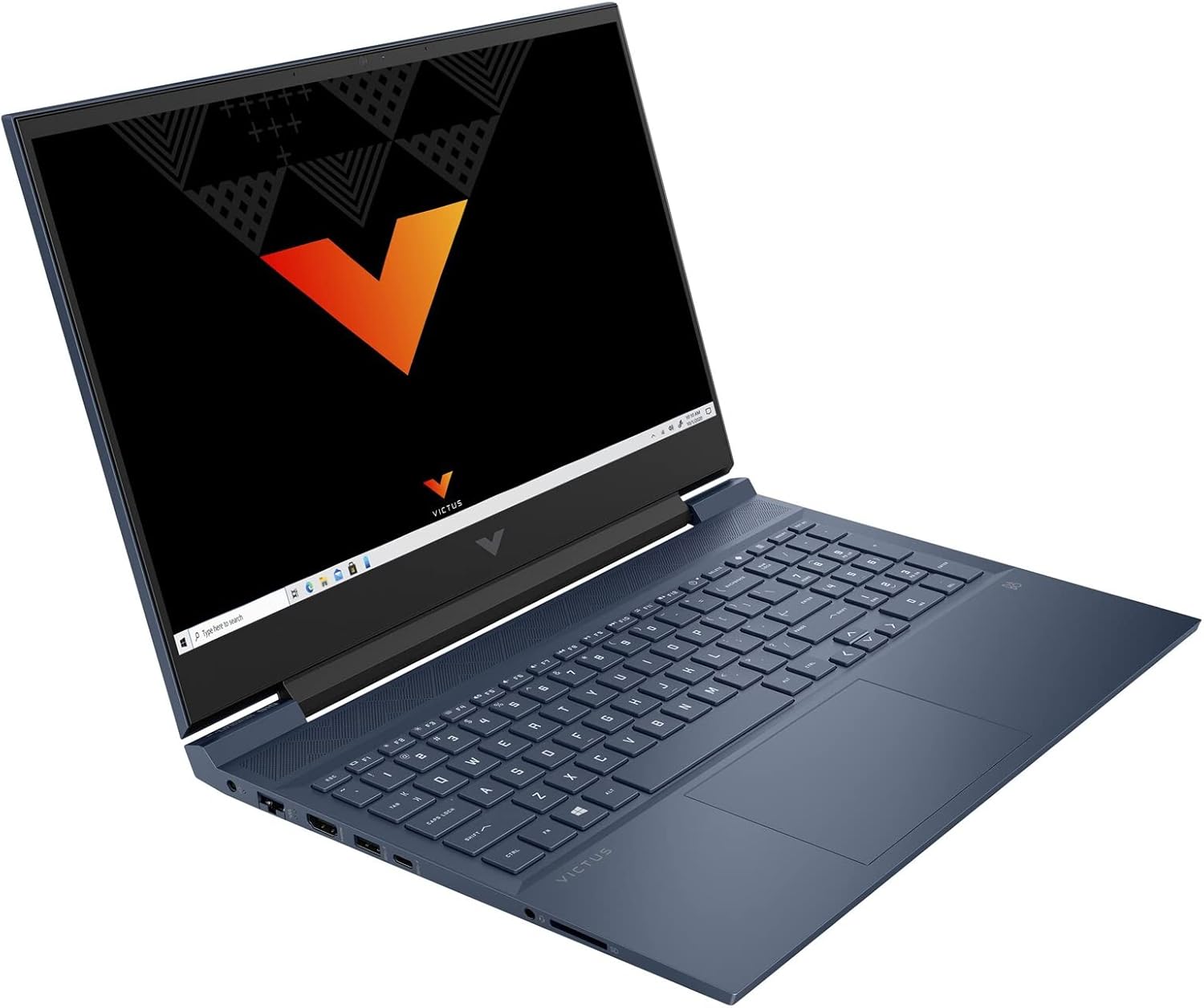 HP Victus Gaming Laptop 2023, pantalla de 15.6 pulgadas a 144 Hz, procesador Intel Core i5-13420H, gráficos NVIDIA GeForce RTX 3050, 8 GB de RAM,