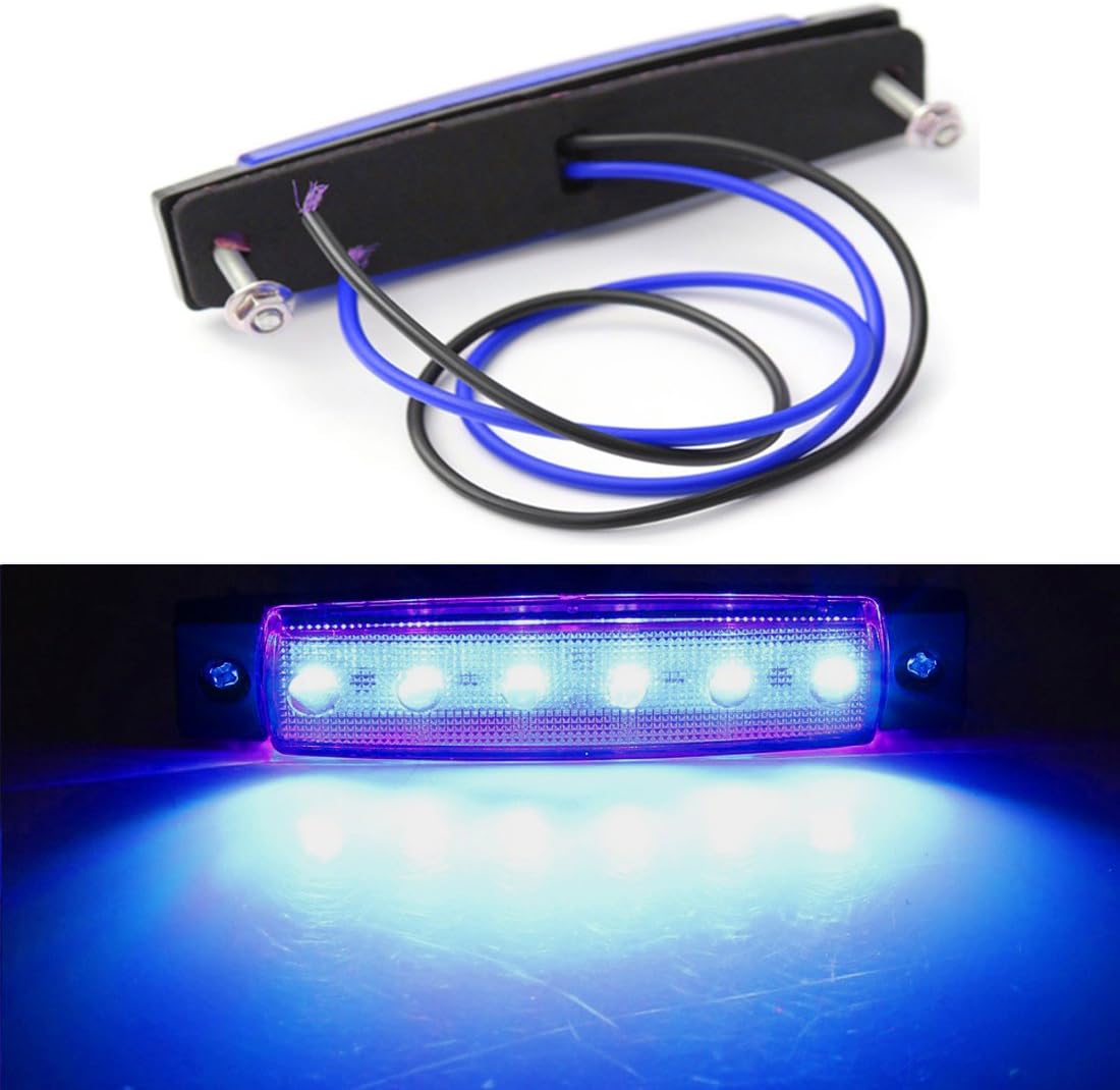 Shangyuan – Tira de luces LED marinas, tira de luces de cortesía, iluminación led marina, luces de cortesía para barco, tira de luces de 12 voltios,