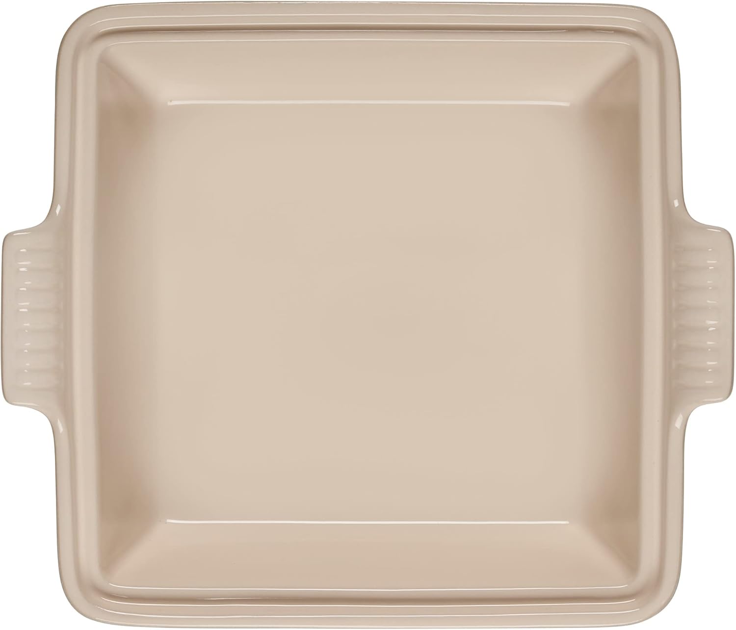 Le Creuset Stoneware Heritage – Cazuela cuadrada cubierta, 9 pulgadas, sal marina