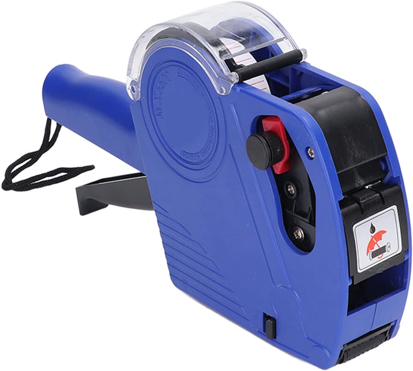 FTVOGUE Máquina de etiquetado de precios, máquina de etiquetado manual Pistola de etiqueta de precio de 8 dígitos con cartucho, herramienta portátil