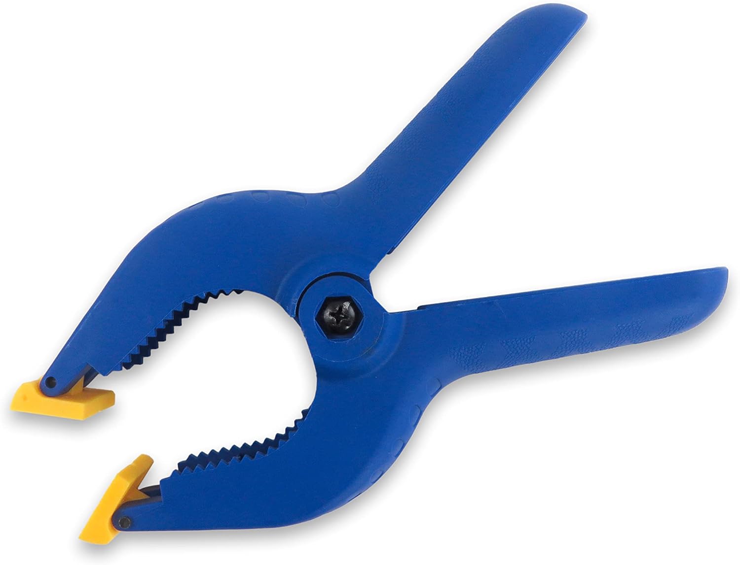 Taytools Juego de 10 abrazaderas de resorte reforzadas de nailon con almohadillas giratorias que no dañan para carpintería, carpintería y