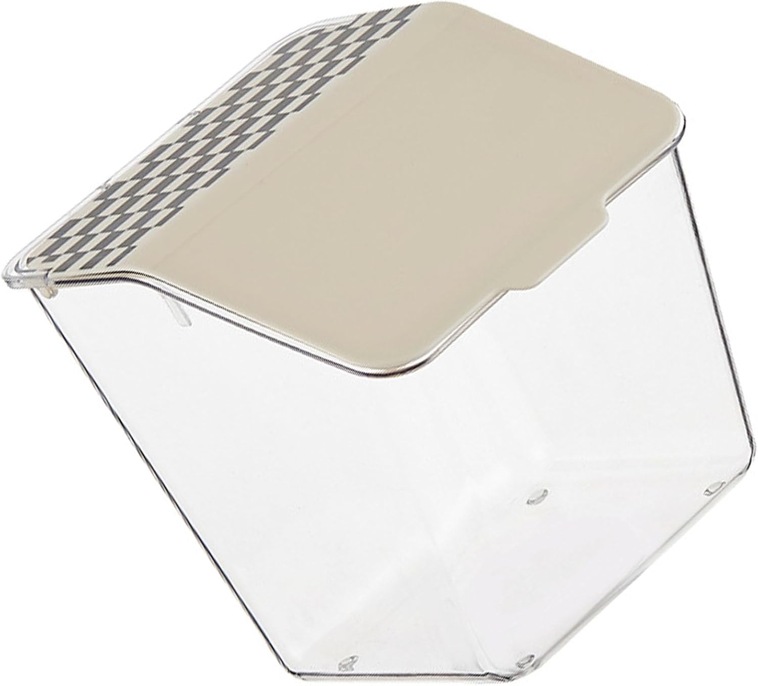 Contenedor de ajo montado en la pared, cebolla, ajo, hogar, para conservación, montado en la pared, transparente para elegantes tarros de ajos (1