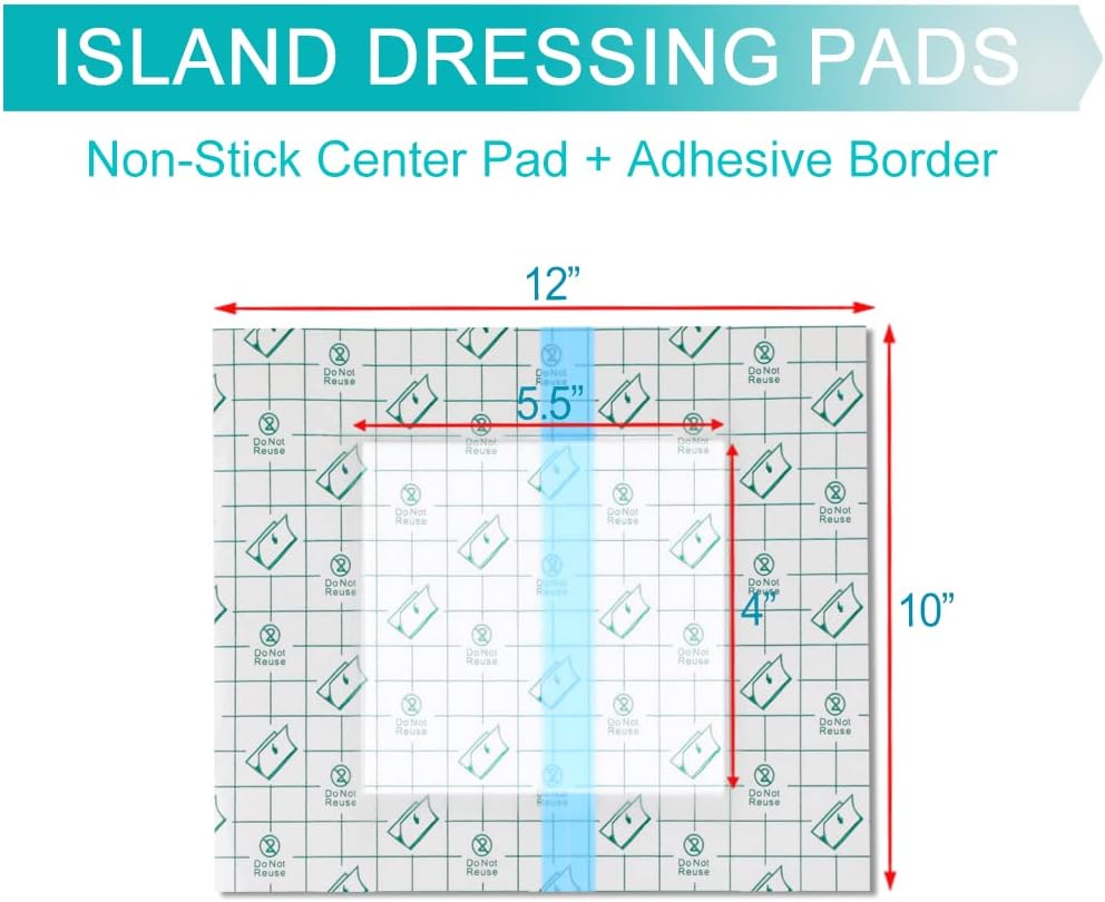 Vendajes de incisión impermeables posquirúrgicos para vendaje de heridas grandes, parche adhesivo transparente para diálisis PICC, puerto de pecho,
