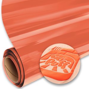 Siser Easy Puff HTV 11.8 pulgadas x 1 yarda, vinilo de transferencia de calor hinchado 3D (naranja neón) Siser Easy Puff HTV 11.8 pulgadas x 1 yarda, vinilo de transferencia de calor hinchado 3D (naranja neón)