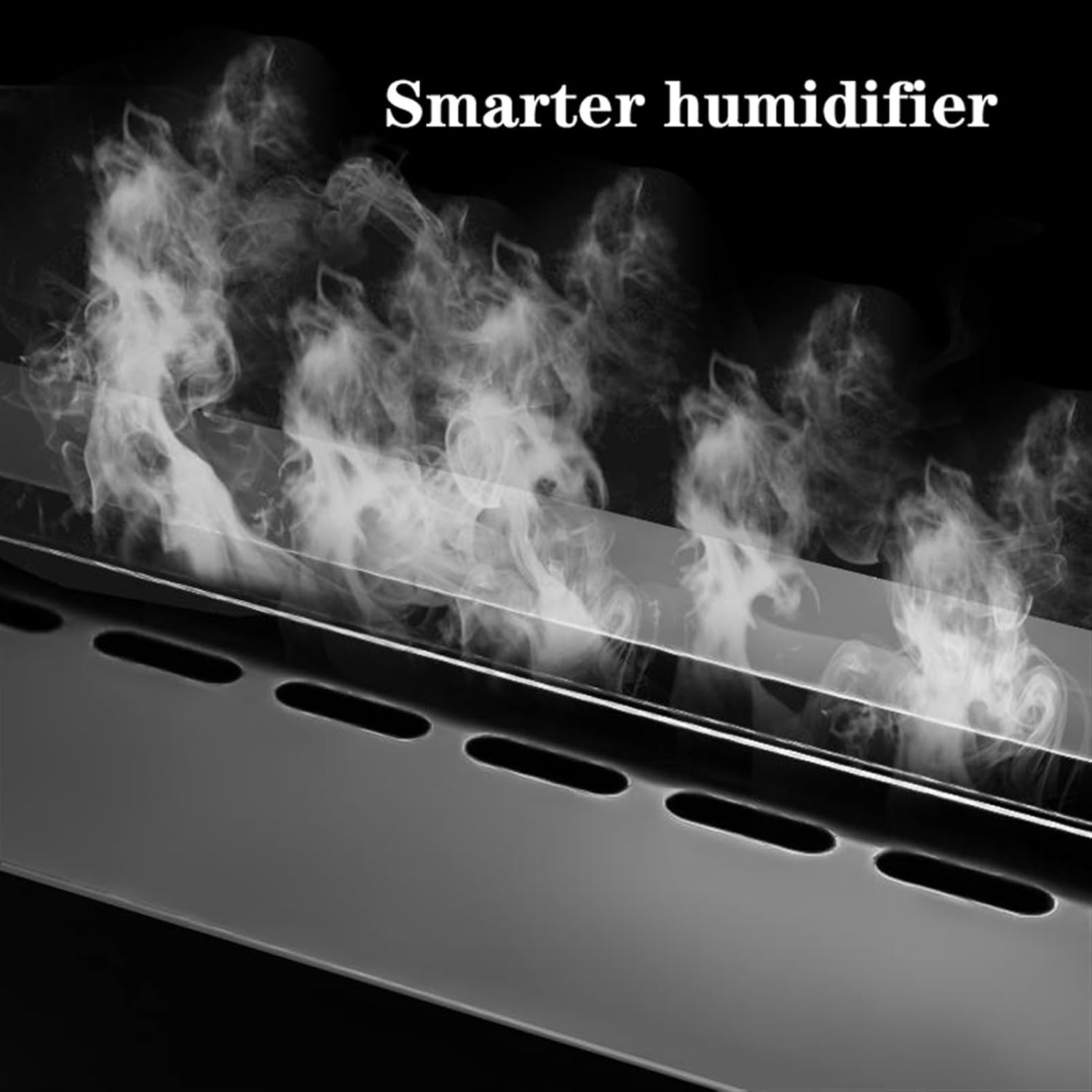 Chimenea eléctrica de vapor de agua, color sólido, chimenea electrónica, chimenea de niebla inteligente ultrafina de vapor 3D, simulación 3D,