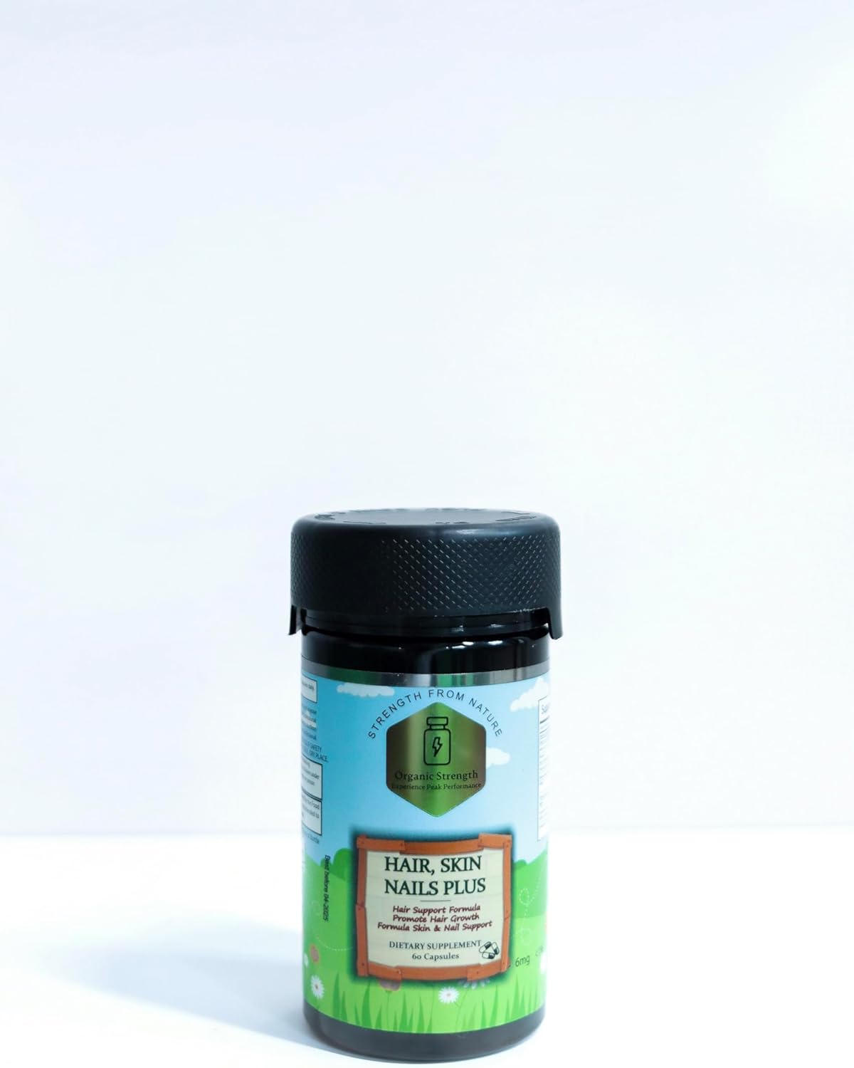 Pelo, piel, uñas y cápsulas desbloquea tu belleza natural desde dentro! 5000mcg de biotina, vitamina B1, B6, A, C, D, E, folato 1467 mcg, vitamina