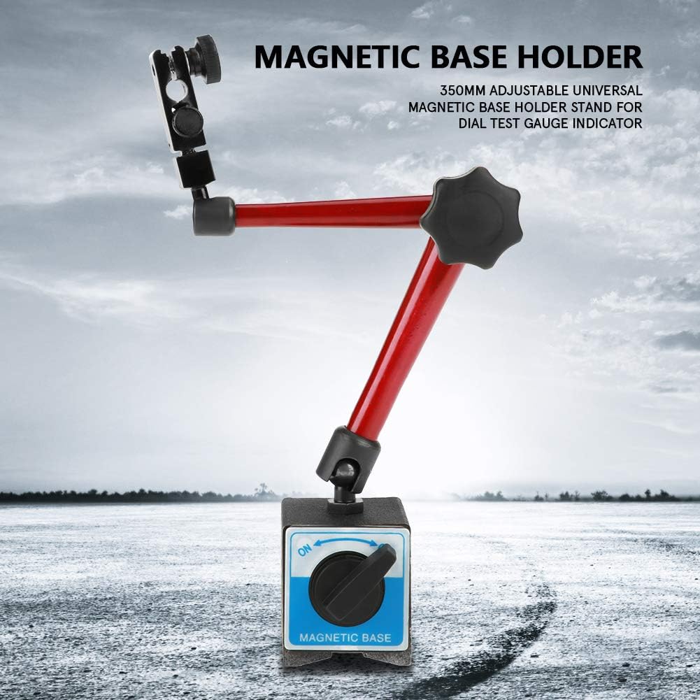 Ejoyous Soporte de base magnética, 13.780 in13.78 pulgadas, soporte de base magnética universal ajustable, soporte de base magnética resistente para