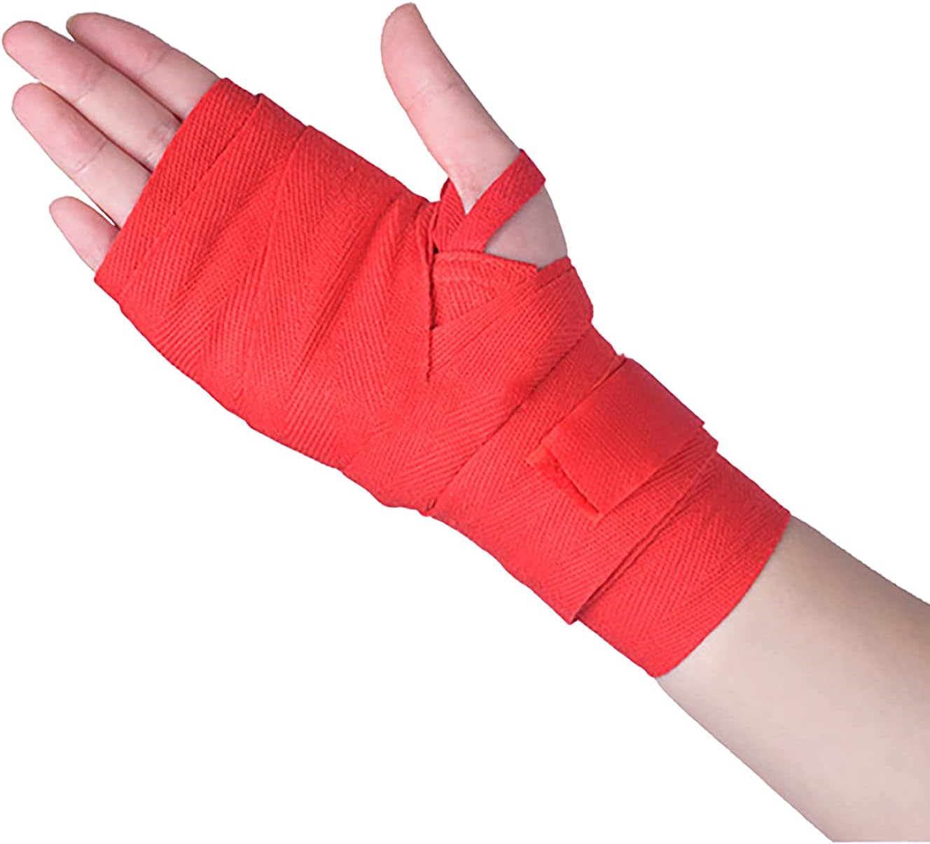 2 piezas de boxeo vendaje elástico de compresión para muñeca, guantes interiores de entrenamiento para artes marciales artes marciales, kickboxing,