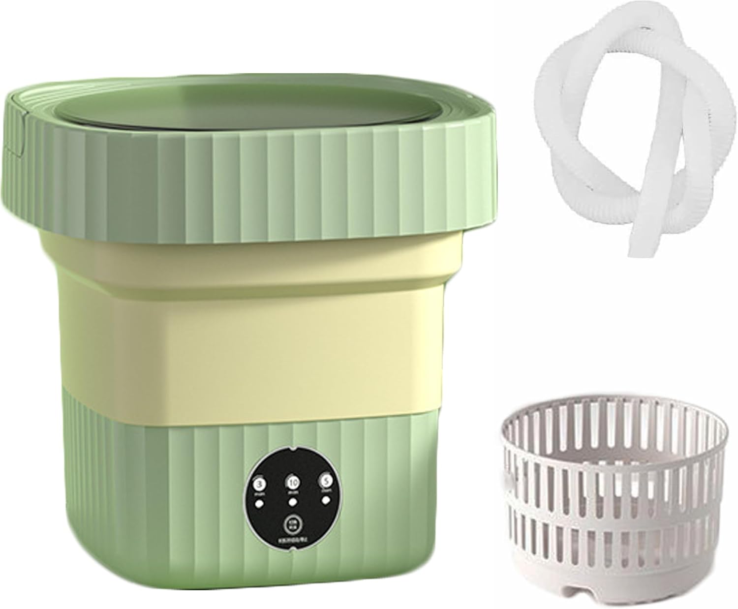 Lavadora portátil, mini lavadora plegable, pequeña lavadora para ropa interior, ropa de bebé o artículos pequeños, adecuada para apartamentos,