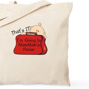 CafePress Going To Mawmaw’s Funny Tote Bag Natural Canvas Tote Bag, Cloth Shopping Bag CafePress Going To Mawmaw’s Funny Tote Bag Natural Canvas Tote Bag, Cloth Shopping Bag