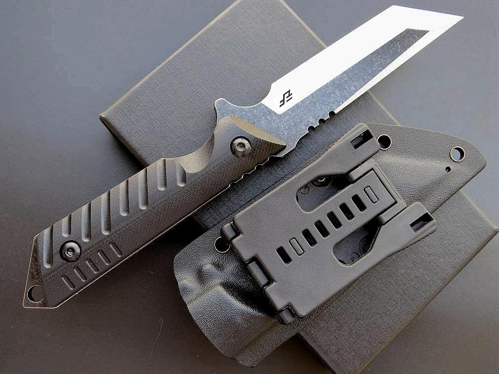 Eafengrow EF105 KNFE Hoja fija 440C Hoja de acero inoxidable G10 Mango Heavy Duty Cuchillos fijos EDC Cuchillo táctico para senderismo al aire libre