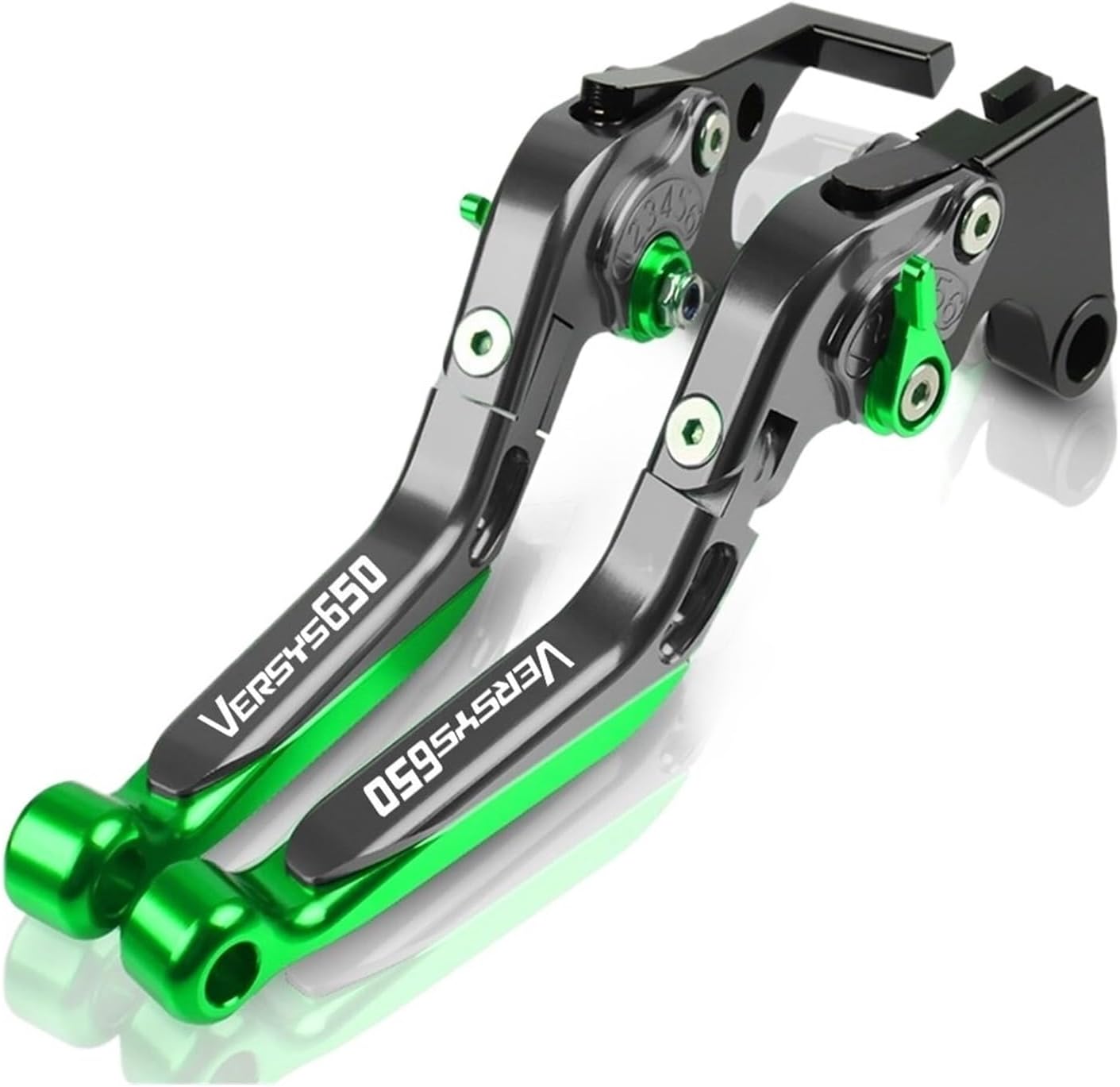 Motorbike Drum Brakes Motorcycle Folding Extendable Brake Clutch Levers for Kawasaki Versys 650 Cc Versys650 VERSYS650cc 2015-2020 Reservoir Levers