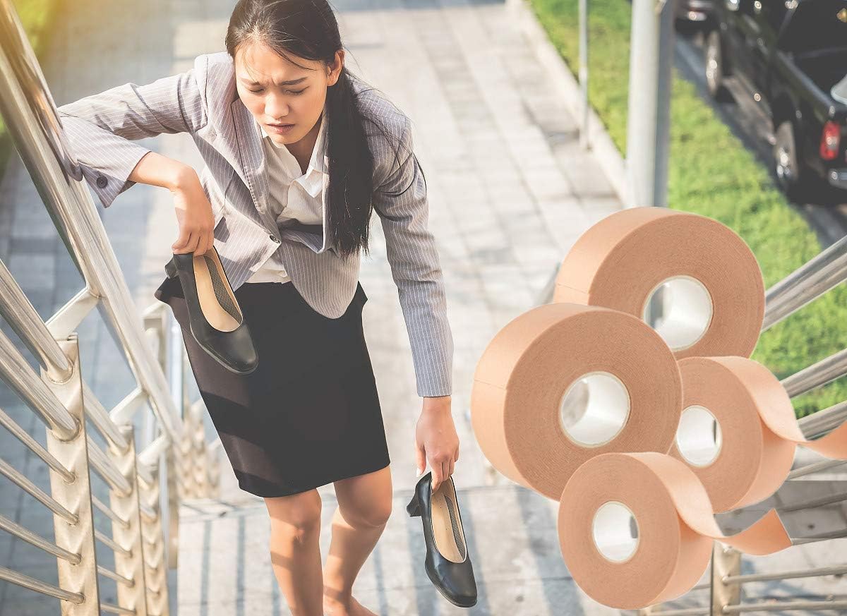 Cinta para el talón, protector de agarre impermeable de primeros auxilios para zapatos, almohadillas de cojín de pies para prevención resistente al
