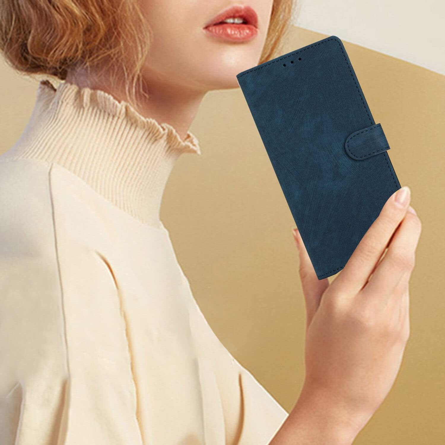 Mavis’s Diary Funda con tapa compatible con Xiaomi 11T Pro  11T Case Wallet Elegant, piel sintética mate, tarjetero magnético plegable para hombres