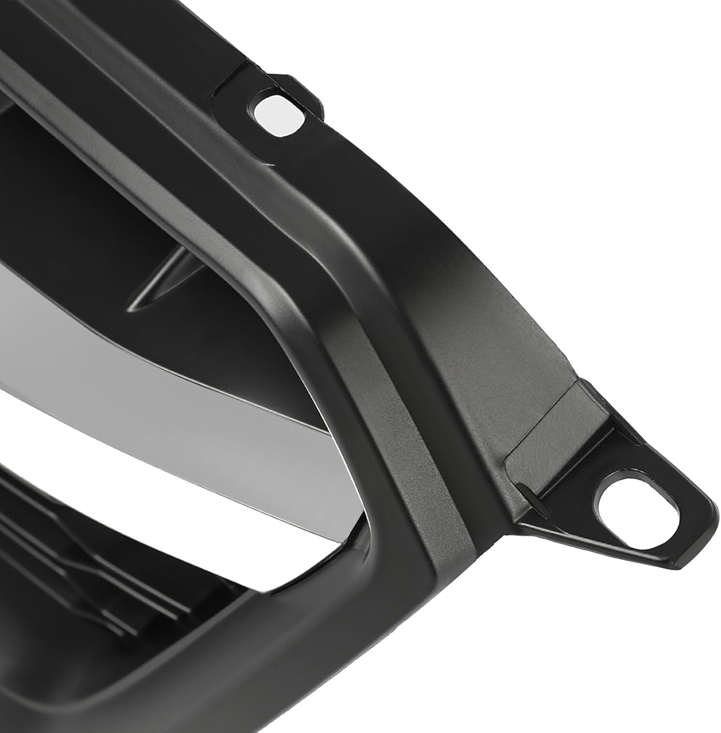 HECASA Parrilla delantera compatible con Subaru Impreza 20112 2013 2014 91122FJ000 SU1200158 Conjunto de parrilla de parachoques negro+plateado