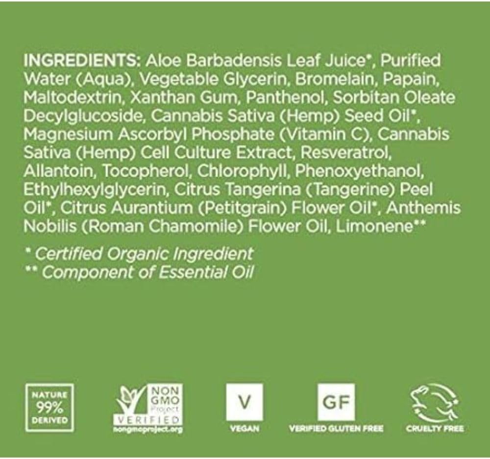 Andalou Naturals CannaCell Glow Mask, 1.7 Ounces