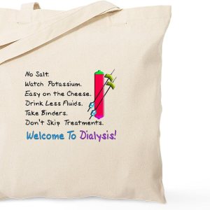 CafePress Dialysisisabigpain Tote Bag Natural Canvas Tote Bag, Cloth Shopping Bag CafePress Dialysisisabigpain Tote Bag Natural Canvas Tote Bag, Cloth Shopping Bag