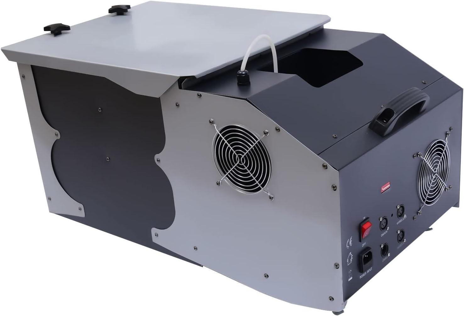 Máquina de niebla de humo bajo de 3000 W, nebulizador de escenario, máquina de humo de piso para escenario de club, boda, teatro, negro, crea una
