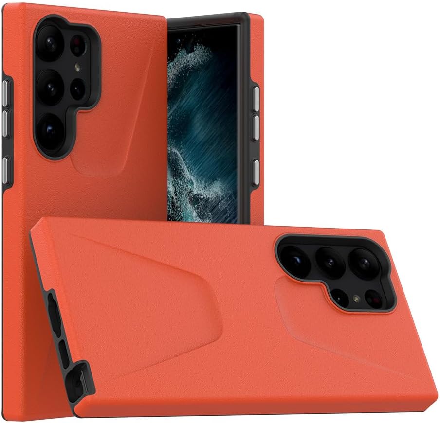 Callyue Funda para Samsung Galaxy S22 Ultra, probada en caídas de 14 pies, protección a prueba de golpes, funda de doble capa para Samsung Galaxy