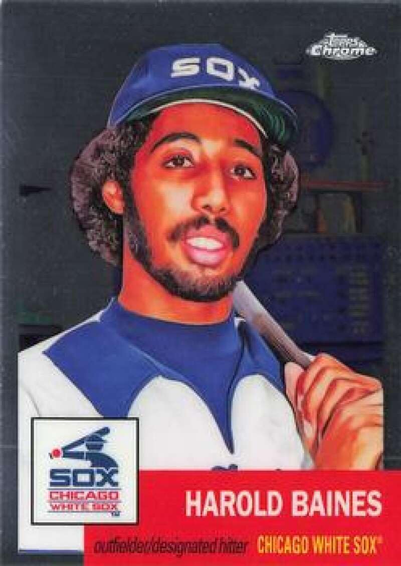 2022 Topps Chrome Platinum Anniversary #208 Harold Baines Chicago White Sox Official MLB Baseball Card in Raw (NM or Better) Condition