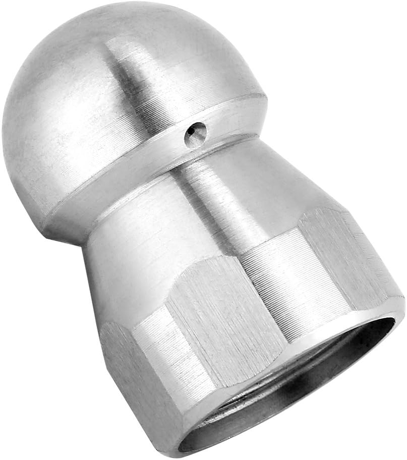 Yosoo Health Gear – Boquilla de drenaje de 38 pulgadas, boquilla de chorro de agua, limpiador de línea de drenaje de alta presión, boquilla de